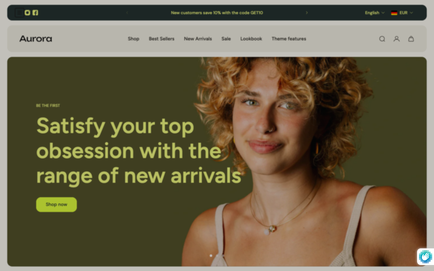 Icon before logo — Navi+ on the Aurora Shopify theme Icon before logo — Navi+ on the Aurora Shopify theme