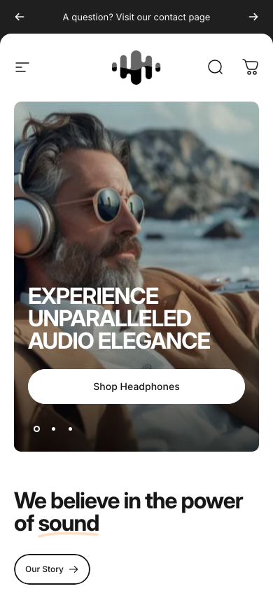 Cart → panel opened — Navi+ on the Concept Shopify theme