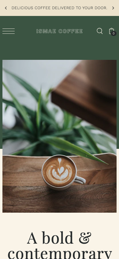 Hamburger → panel opened — Navi+ on the Foodie Shopify theme Hamburger → panel opened — Navi+ on the Foodie Shopify theme