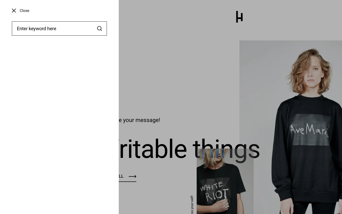 Search → panel opened — Navi+ on the Highlight Shopify theme Search → panel opened — Navi+ on the Highlight Shopify theme