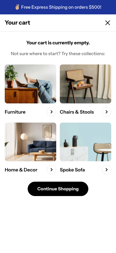 Cart → panel opened — Navi+ on the Hyper Shopify theme Cart → panel opened — Navi+ on the Hyper Shopify theme