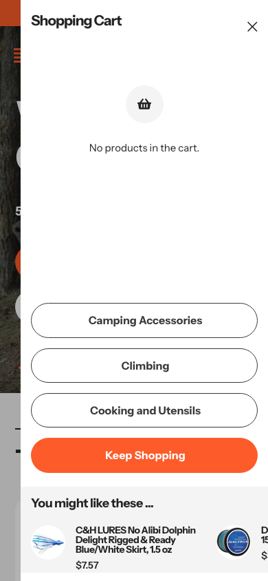 Cart → panel opened — Navi+ on the Pursuit Shopify theme