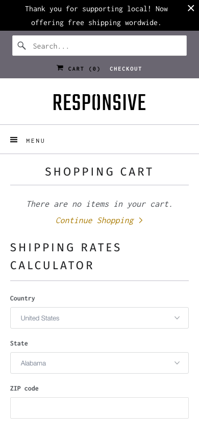 Cart → panel opened — Navi+ on the Responsive Shopify theme Cart → panel opened — Navi+ on the Responsive Shopify theme