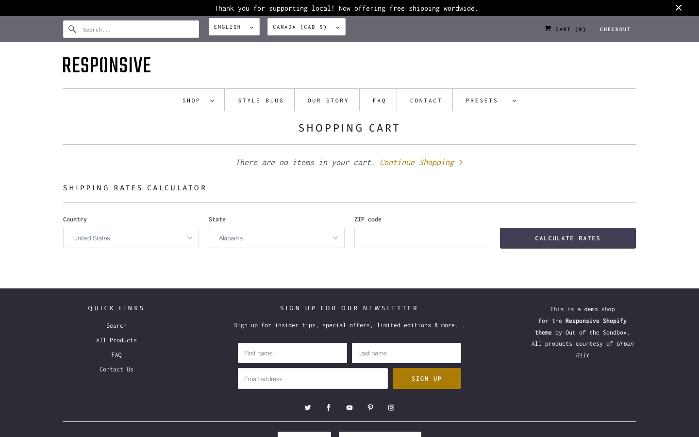 Cart → panel opened — Navi+ on the Responsive Shopify theme Cart → panel opened — Navi+ on the Responsive Shopify theme