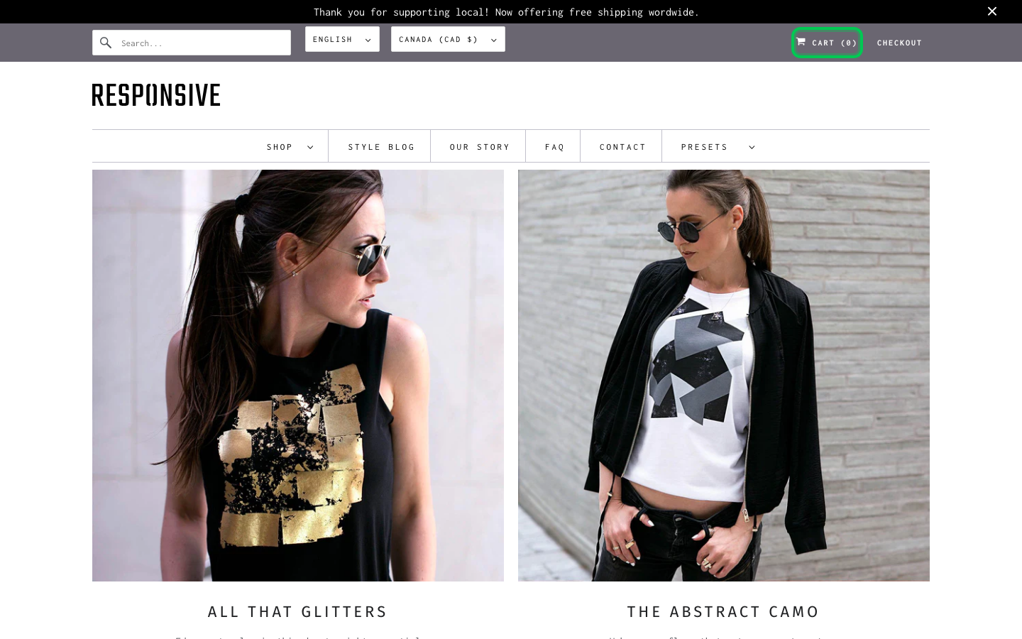 Cart → panel opened — Navi+ on the Responsive Shopify theme Cart → panel opened — Navi+ on the Responsive Shopify theme