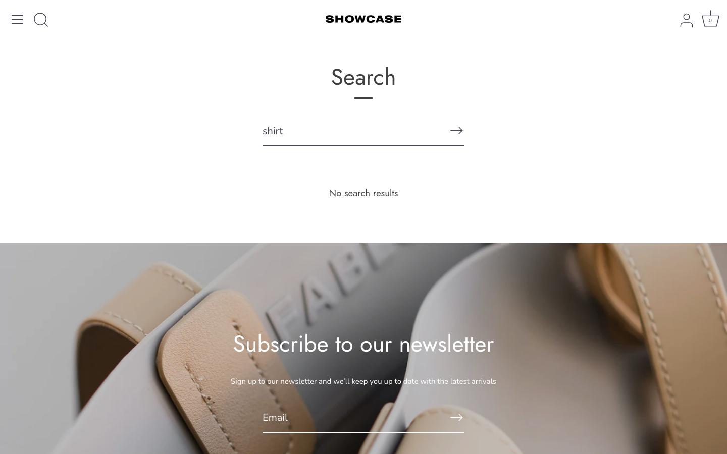 Search → panel opened — Navi+ on the Showcase Shopify theme Search → panel opened — Navi+ on the Showcase Shopify theme