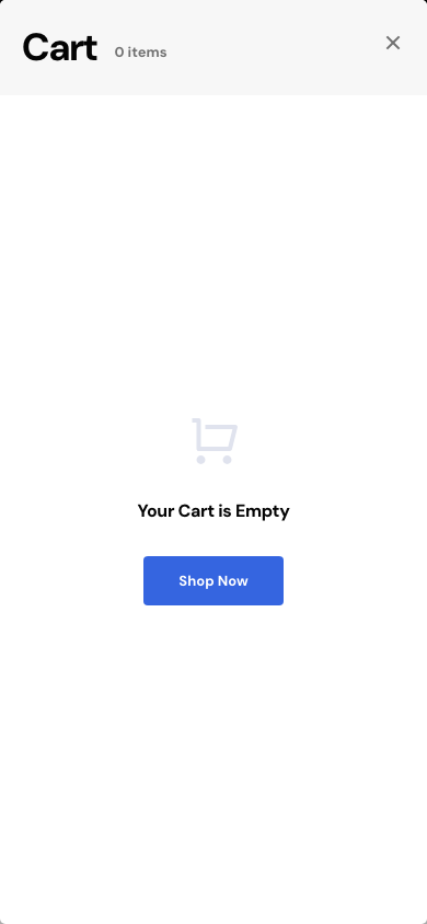 Cart → panel opened — Navi+ on the Stockmart Shopify theme