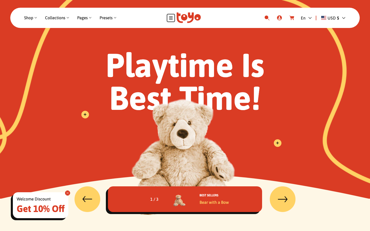 Icon before logo — Navi+ on the Toyo Shopify theme Icon before logo — Navi+ on the Toyo Shopify theme