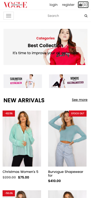 Cart → panel opened — Navi+ on the Vogue Shopify theme Cart → panel opened — Navi+ on the Vogue Shopify theme