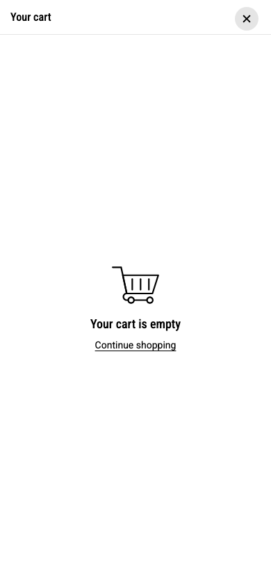 Cart → panel opened — Navi+ on the Yuva Shopify theme